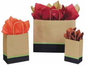 Kraft Paper Shopping Bags