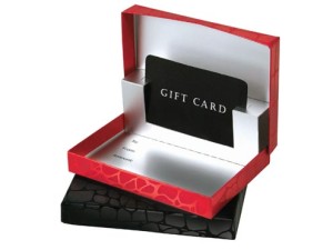 Pop-Up Gift Card Box