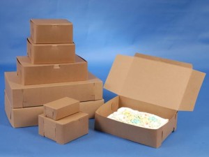 100% Recycled Natural Kraft Bakery Boxes