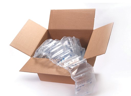 Sealed air cushion for shipping boxes