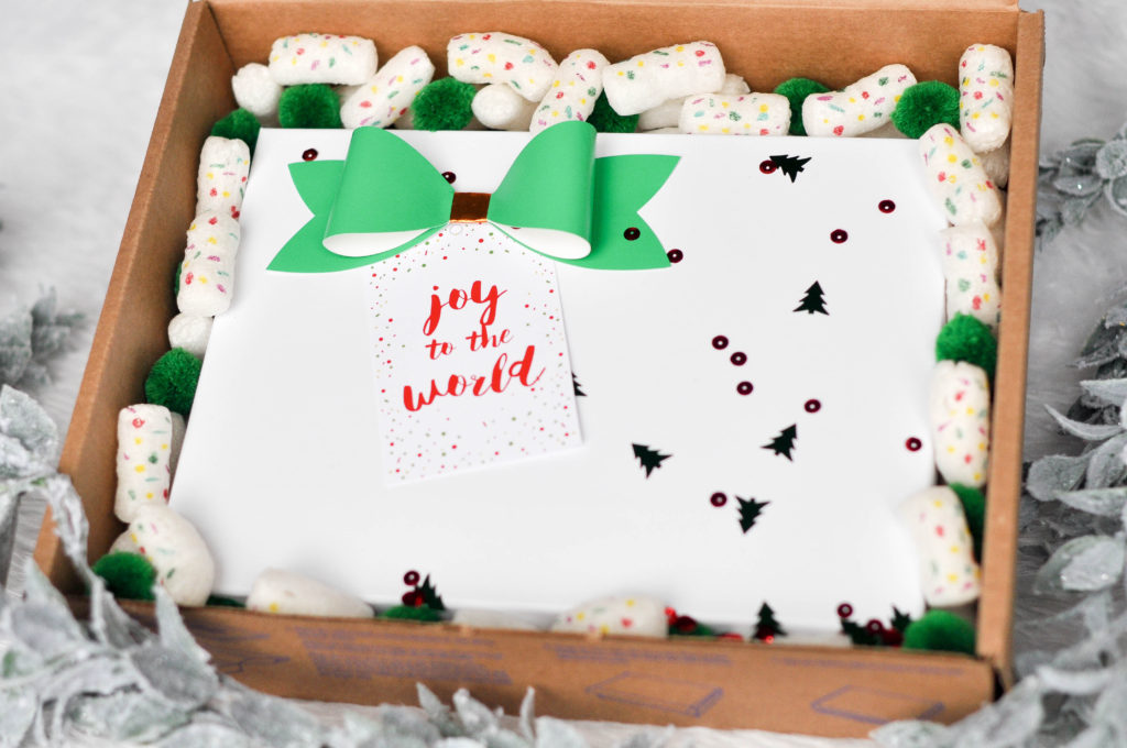 DIY holiday ecommerce packaging