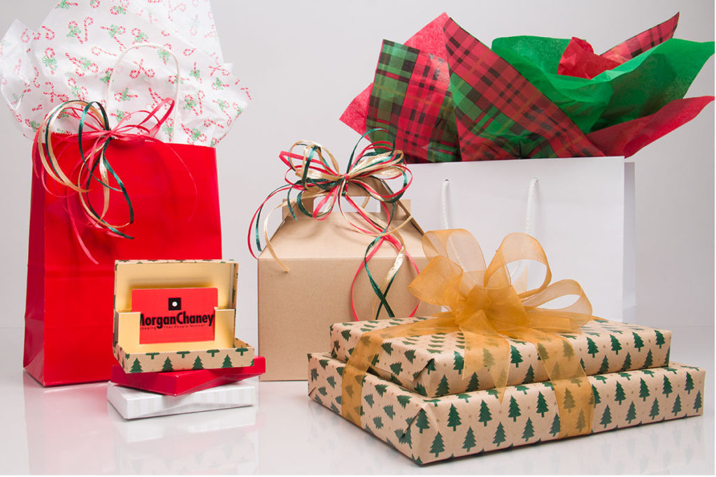 Holiday packaging for retail and gifts