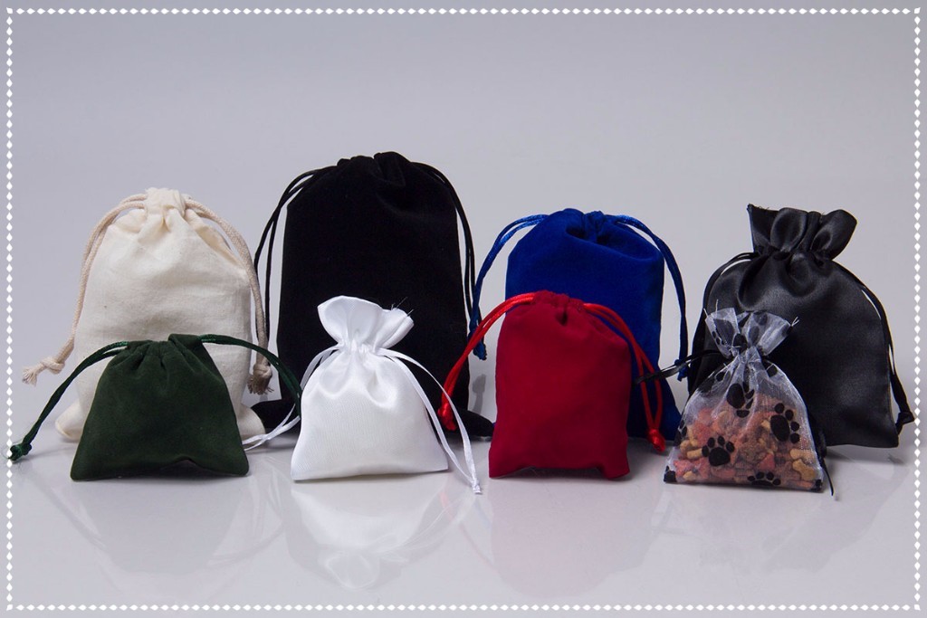 Drawstring Pouch bags for easy holiday packaging