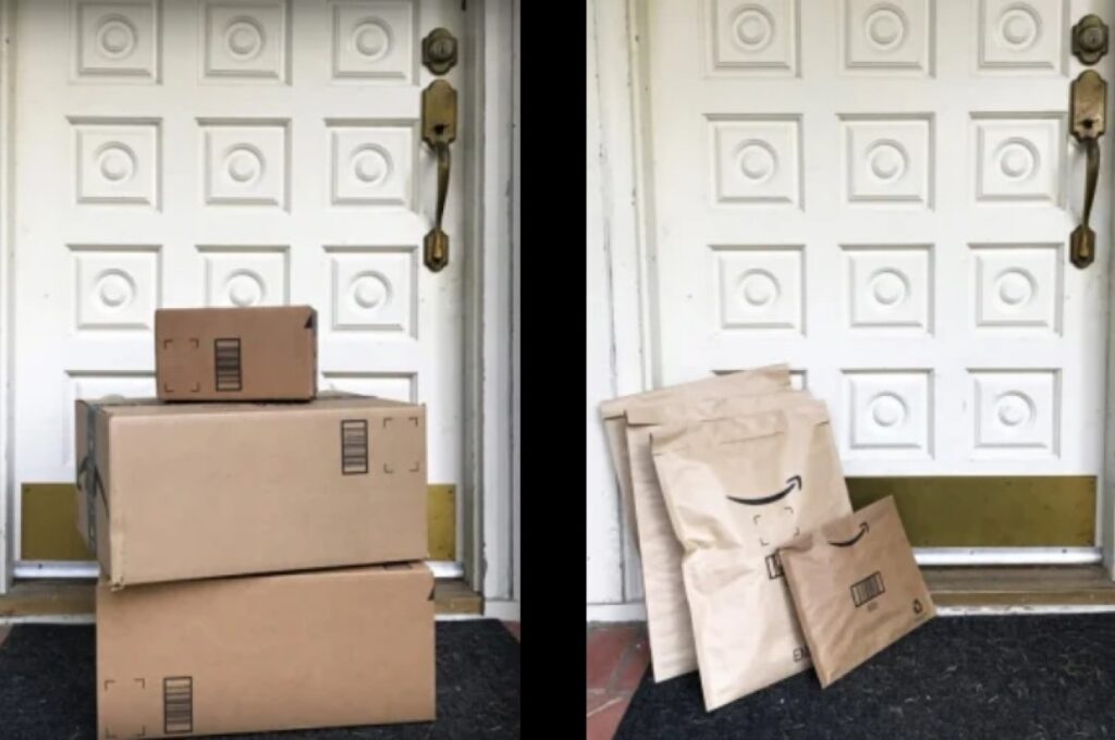 Amazon e-commerce packaging