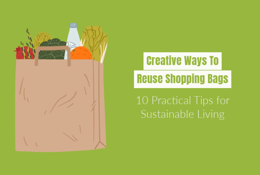 10 Creative Ways to Reuse Your Paper Shopping Bags at Home