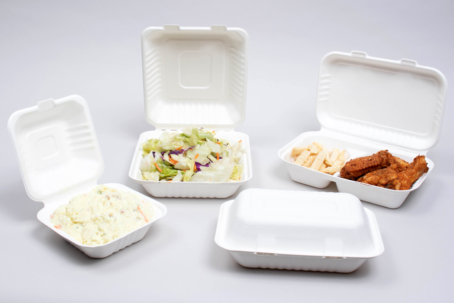 compostable bagasse food boxes