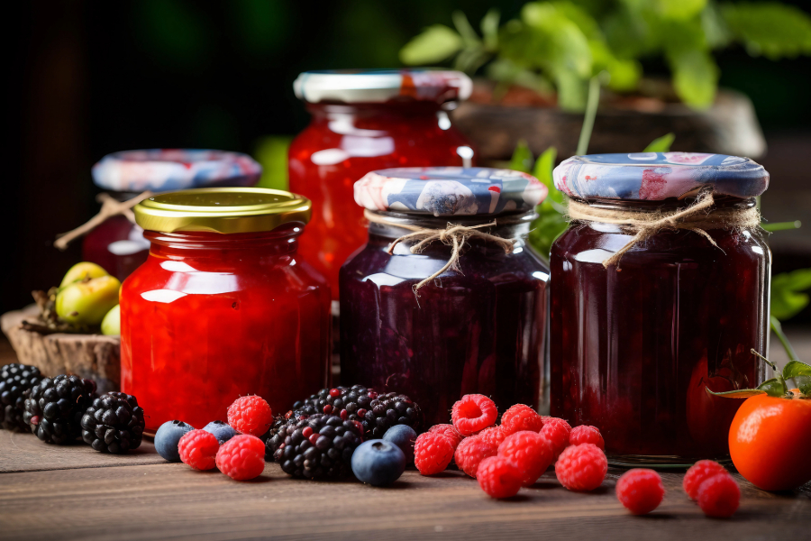 jars of jam